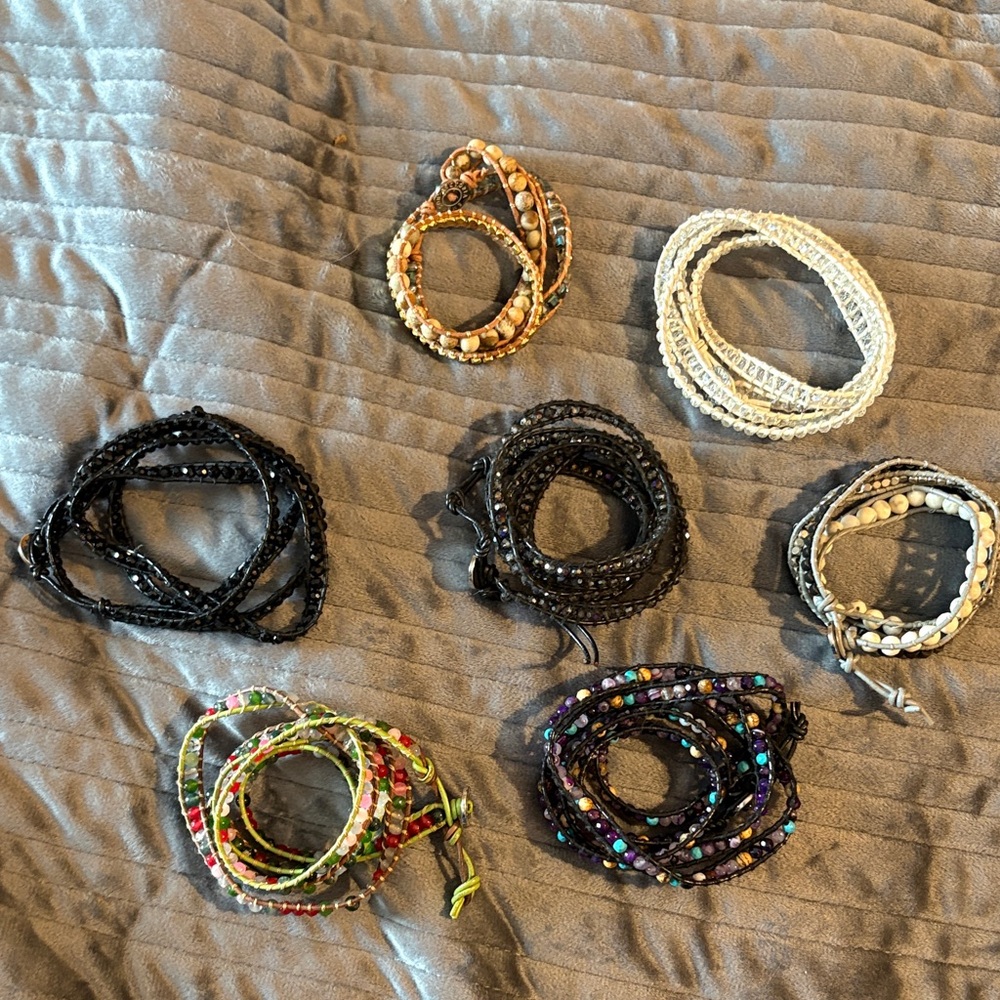 Lot of 7 Victoria Emerson bracelets